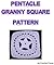 Pentacle Granny Square Crochet Pattern