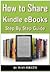 how to share kindle ebooks ...