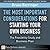 The Most Important Considerations for Starting Your Own Business: The Feasibility Study and Business Plan (FT Press Delivers Elements)