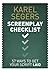 The Screenplay Checklist: 57 Ways To Get Your Script Laid