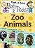 Zoo Animals (Peekaboo: Baby 2 Toddler) (Kids Flashcard Peekaboo Books: Childrens Everyday Learning)
