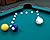 VARIATIONS ON TWO POOL GAMES on a 6-pocket table. : 1. 1-Rail 2-Rail Billiards with Pocket Shots. 2. Five Ball Rotation with 3 Balls
