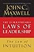 The Law of Intuition: Lesson 8 from The 21 Irrefutable Laws of Leadership