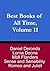 Best Books of All Time, Vol. 11: Romeo and Juliet by Shakespeare, Moll Flanders by Daniel Defoe, Sense and Sensibility by Jane Austen, Daniel Deronda by ... Eliot, and Lorna Doone by R.D. Blackmore