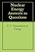 Nuclear Energy Answers to Questions by U.S. Department of Energy