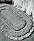 OVAL LOOP STITCH RUG - A downloadable vintage 1952 crochet pattern -- Available for Download to Kindle DX, Kindle for PC, Mac, iPhone, Blackberry, iPad, ... home decor, rugs, mat, furnishings)
