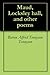 Maud, Locksley hall, and other poems