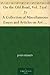 On the Old Road, Vol. 2 (of 2) A Collection of Miscellaneous Essays and Articles on Art and Literature