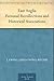 East Anglia Personal Recollections and Historical Associations