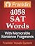 2018 Franklin SAT Word List With 4058 SAT Words for High SAT Score