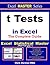 t-Tests in Excel - The Excel Statistical Master by Mark Harmon