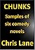CHUNKS: samples of best-selling comedy novels (for young adults)