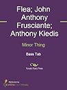 Minor Thing Sheet Music