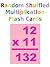 Pink Shuffled Multiplication Flash Cards -- Over 10,000 Quest... by Kenny Dill