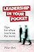 Leadership in Your Pocket. Leadership tips for when you're on the move. (Leadership Briefs Book 1)