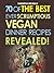Vegan Cookbooks: 70 Of The Best Ever Scrumptious Vegan Dinner Recipes....Revealed!