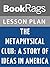 Lesson Plan The Metaphysical Club: A Story of Ideas in America by Louis Menand