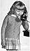 #1800 GIRL'S CARDIGAN SWEAT...