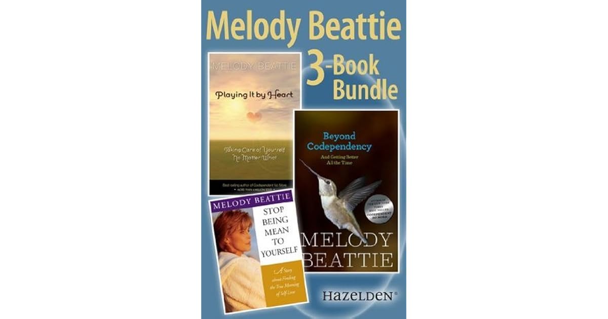 Melody Beattie 3 Title Bundle Author of Codependent No More and Three