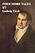 Four More Tales by Ludwig Tieck