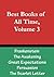 Best Books of All Time, Vol. 3: Frankenstein by Mary Shelley, The Awakening by Kate Chopin, Great Expectations by Charles Dickens, Persuasion by Jane Austen, The Scarlet Letter by Nathaniel Hawthorne