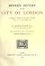 Modern History of the City of London