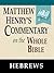 Matthew Henry's Commentary on the Whole Bible-Book of Hebrews