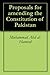 Proposals for amending the Constitution of Pakistan