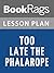 Lesson Plan Too Late the Phalarope by Alan Paton