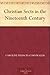 Christian Sects in the Nineteenth Century