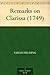 Remarks on Clarissa (1749)