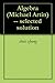 Algebra (Michael Artin) selected solutions by chris zhong