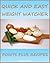Quick and Easy Weight Watcher Points Plus Recipes