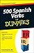 500 Spanish Verbs For Dummies by Cecie Kraynak