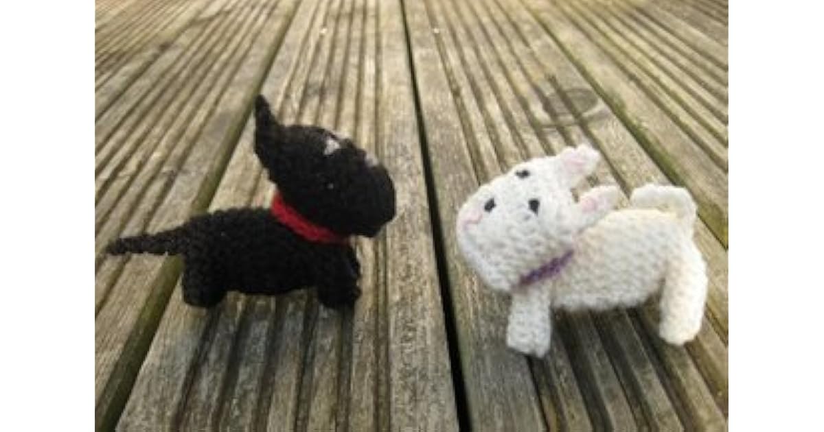 scottie dog knitting pattern free