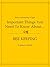 Important Things You Need To Know About...BeeKeeping by Anthony Faircloth
