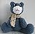 Crochet pattern, Amigurumi denim teddy bear