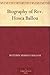 Biography of Rev. Hosea Ballou