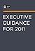 Executive Guidance for 2011