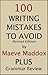 100 Writing Mistakes to Avoid