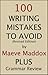 100 Writing Mistakes to Avoid