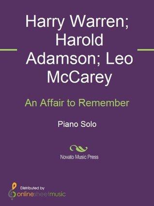 An Affair to Remember Sheet Music (Kindle Edition)