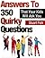 Answers to 350 Quirky Questions