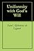Uniformity with God's Will by Alfonso María de Liguori