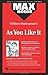 As You Like It (MAXNotes Literature Guides)