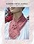 Raspberry Parfait Scarflet - Knitting Pattern #160