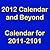 2012 Calendar and Beyond (i...