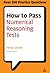How to Pass Numerical Reasoning Tests: A Step-by-Step Guide to Learning Key Numeracy Skills (Testing Series)