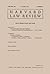 Harvard Law Review by Harvard Law Review