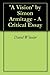 'A Vision' by Simon Armitage - A Critical Essay